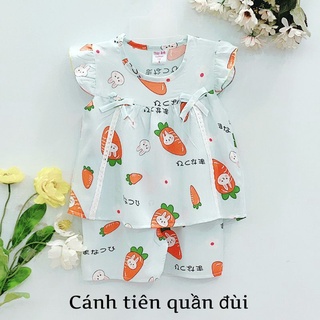 Bộ tole bé gái (quần đùi)