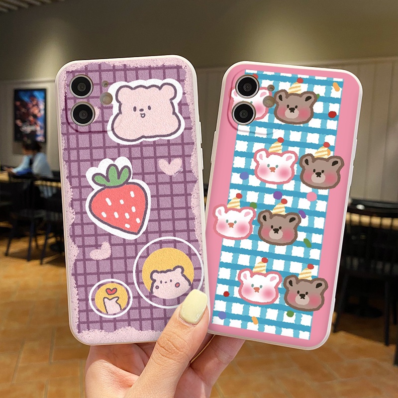 ỐP LƯNG IPHONE ĐẦU GẤU HOLOGRAM đáng yêu ốp iphone 12 pro/13pro/13promax/7/7+/8/8+/X/XS/XSM/11/11PMROMAX