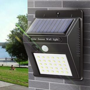 Đèn led năng lượng mặt trời Solar Powered Led Wall Light chống nước