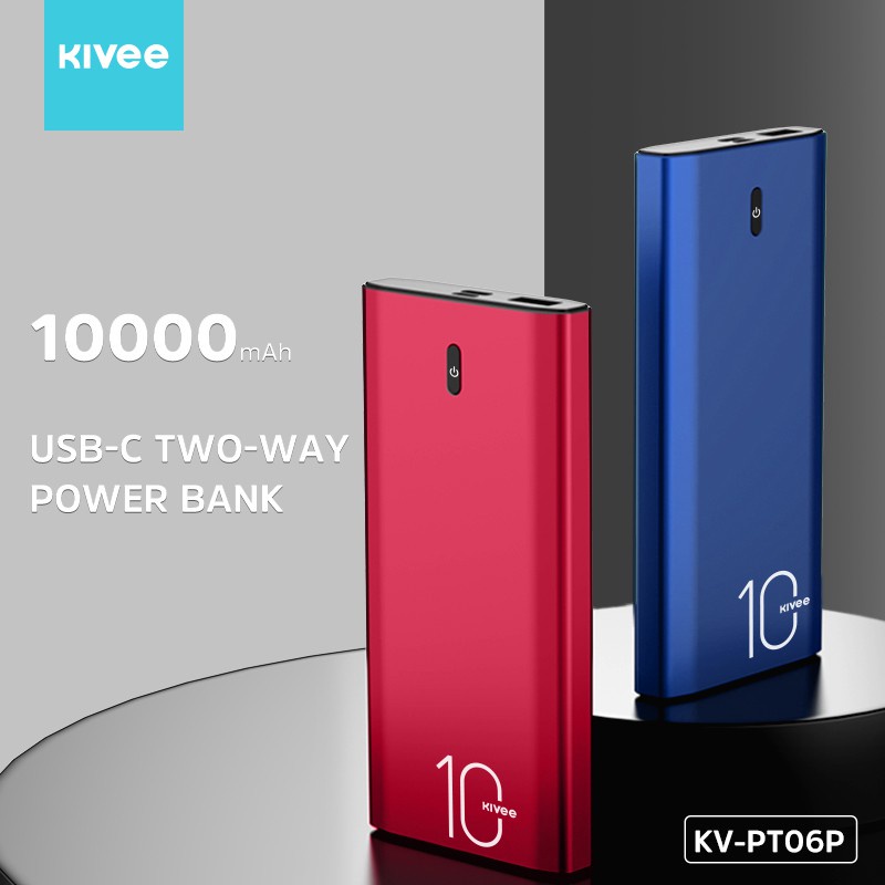 Sạc Dự Phòng Kivee PT06P 10000mAh Siêu Bền