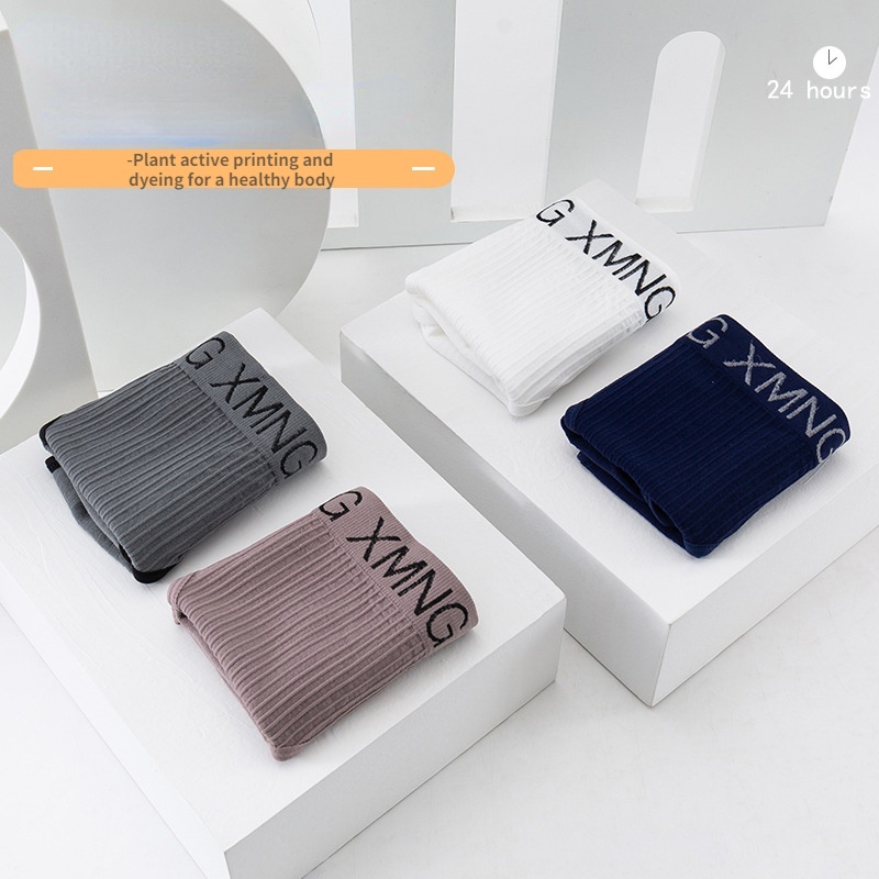 Quần Lót cotton Không Đường May Lưng Vừa Thoáng Khí Thoải Mái Đơn Giản Dành Cho Nữ