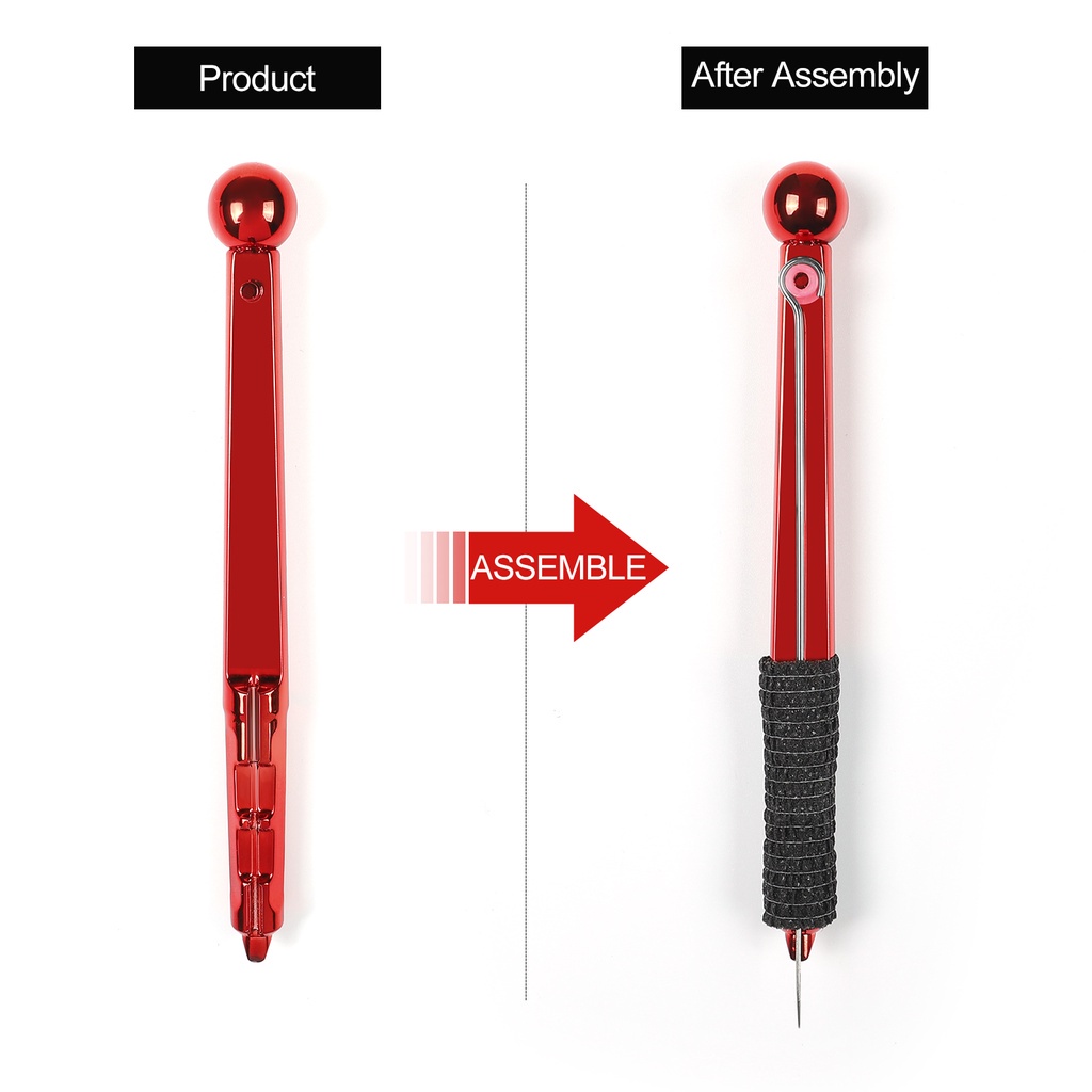 Máy Xăm Cầm Tay Màu Đen 30ml Kèm Mực Xăm Cơ Bản