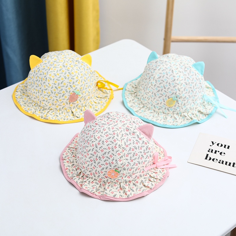 Mũ Tai Bèo Chống Nắng Mỏng Điều Chỉnh Tùy Ý Thời Trang Mùa Hè Cho Bé Trai