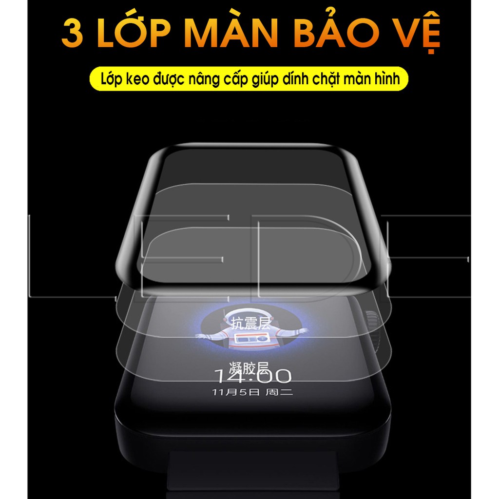 MIếng dán màn hình 3D full màn Xiaomi Mi Watch LTE 4G