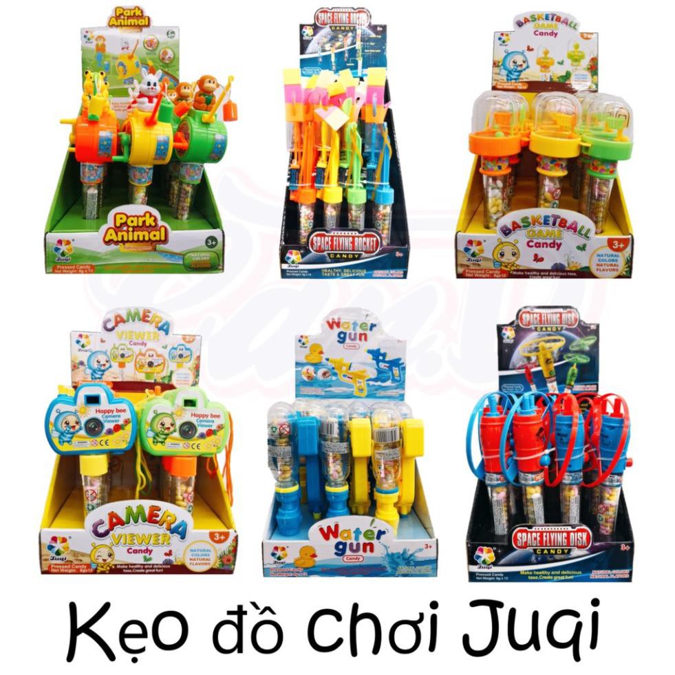 ( Bán sỉ ) Lốc 12 cái - Kẹo đồ chơi Juqi 8gr