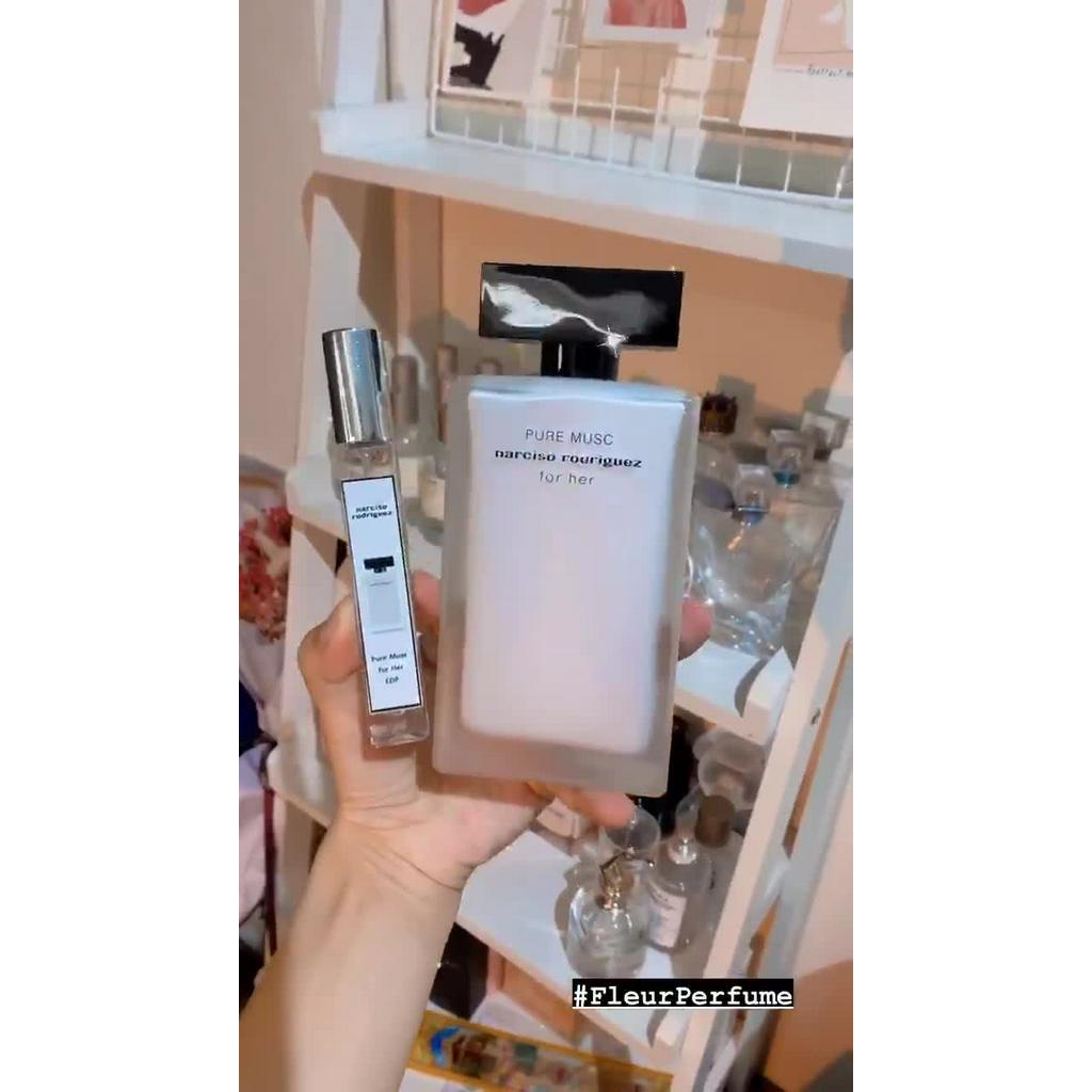 [CHÍNH HÃNG] Nước Hoa Nữ Narciso Rodriguez Pure Musc For Her ( Nar Trắng ) chiết 10ml | BigBuy360 - bigbuy360.vn