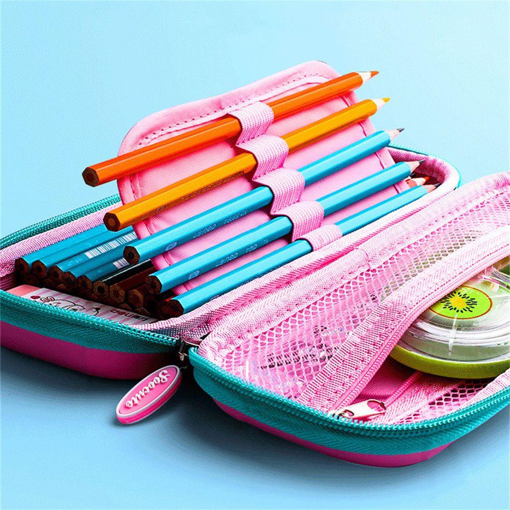 Túi Đựng Bút EVA Hình Động Vật 3D Dễ Thương Ốp