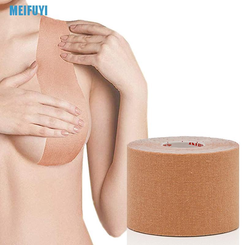 [Hàng mới về] Cuộn băng dán nâng ngực vô hình 5m tiện dụng