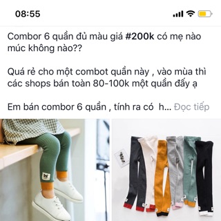 Combo quần legging