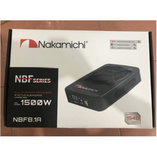 Loa Sub Gầm Ghế NAKAMICHI 8.1A Chính Hãng