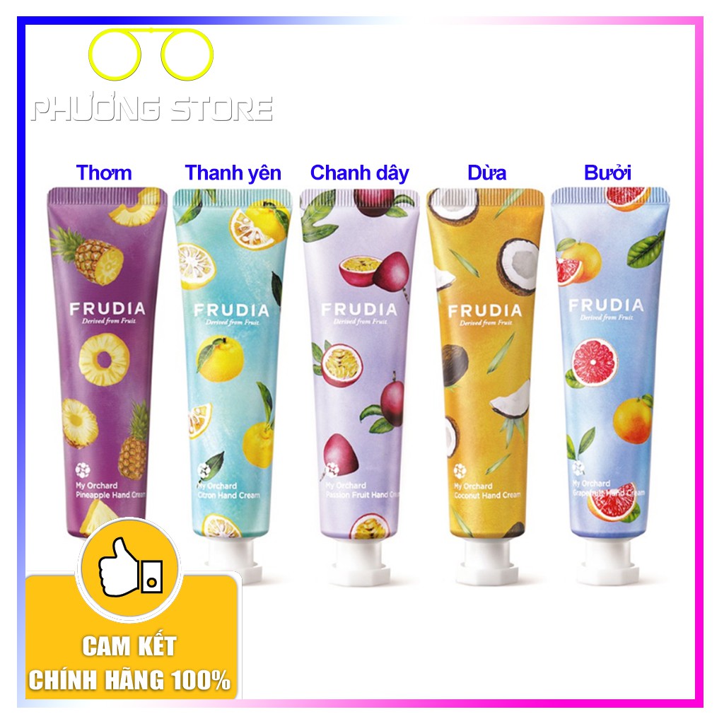 Kem Dưỡng Ẩm Da Tay Hương Trái Cây Frudia - Hàn Quốc