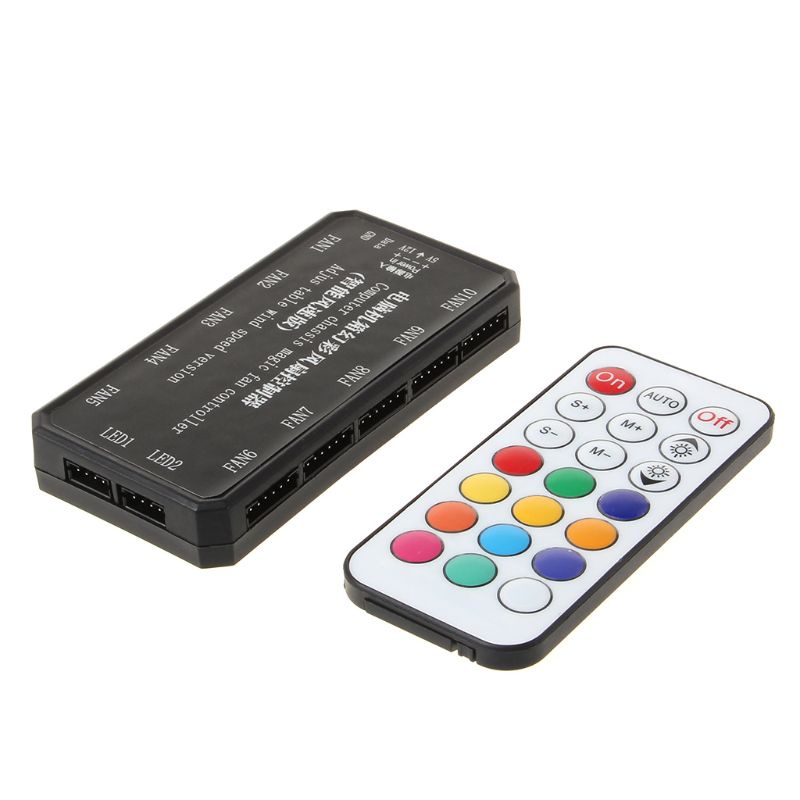 Hệ Thống Quạt Làm Mát Máy Tính Điều Khiển Từ Xa 21 Phím