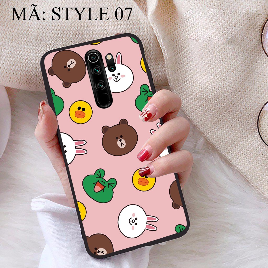 Ốp lưng Xiaomi Redmi Note 8 Pro viền dẻo TPU BST Phong cách
