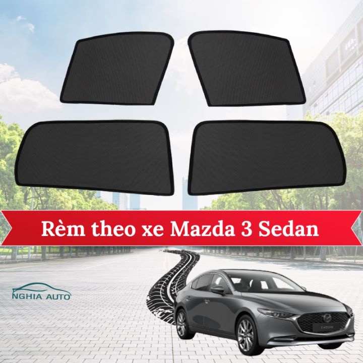 Rèm che nắng, Chắn nắng nam châm ô tô Mazda 3 Sedan 2020-2022