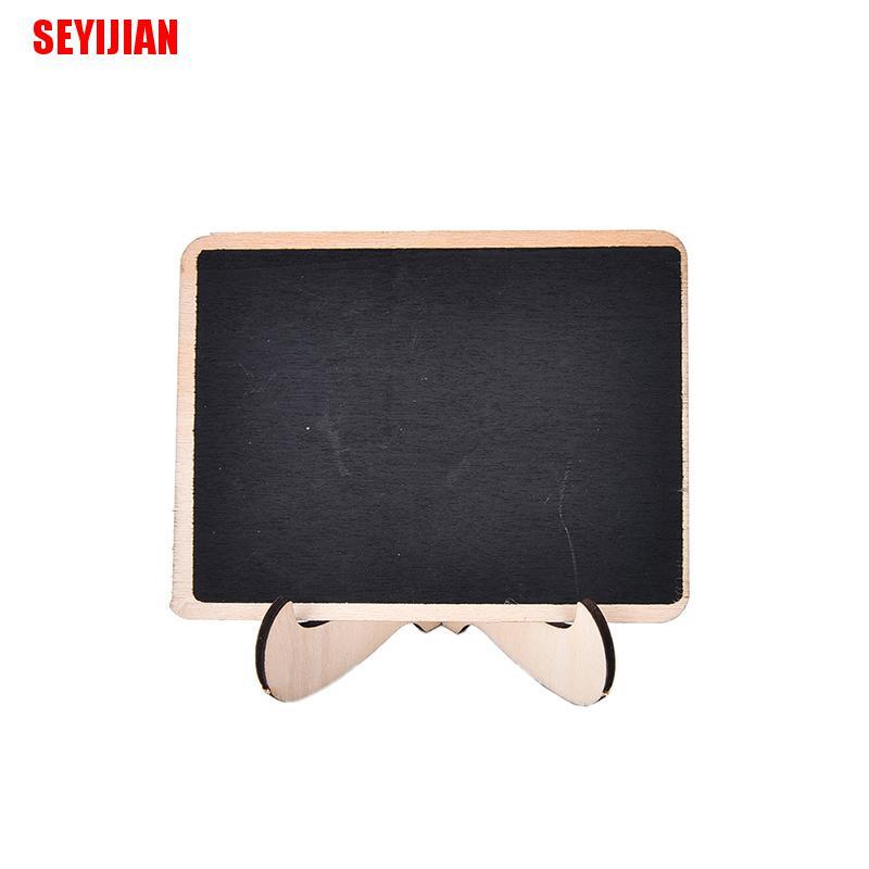 Set 2 Bảng Đen Kẹp Gỗ Mini Trang Trí Tiệc Cưới