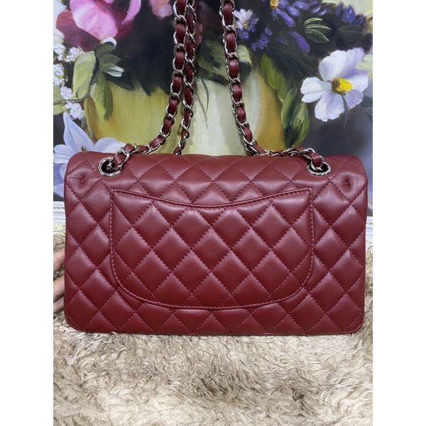 Túi xách đỏ mận size 25