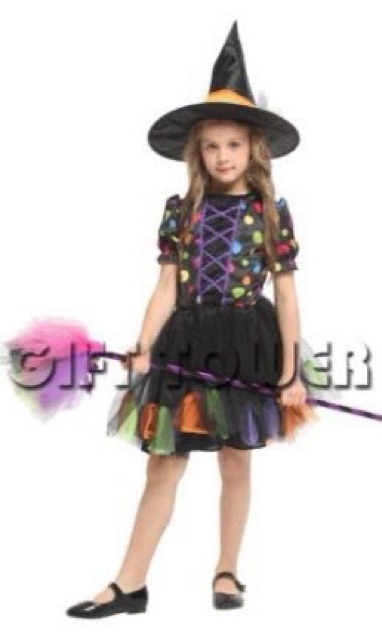 Bộ hoá trang phù thuỷ Halloween các mẫu