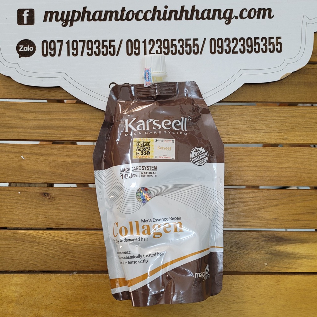 Dầu Hấp Karseell maca chính hãng công ty 500ml (dạng túi và dạng hũ)