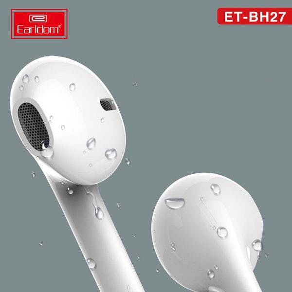 Tai Nghe Bluetooth  Earldom BH-27 2 Tai Có Dây Thể Thao Hỗ Trợ iOS, Android Có Chức Năng Đàm Thoại