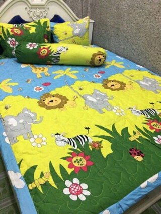 Chăn Ga Gối Poly 1m6