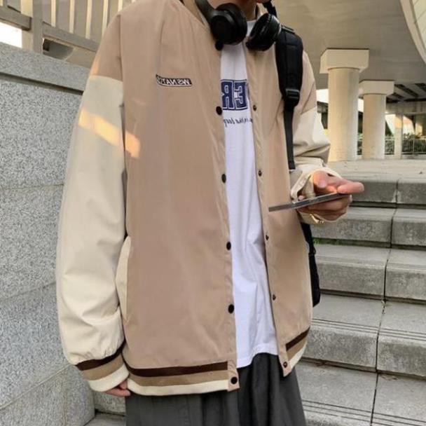 Áo khoác bomber unisex form rộng Wanstop nam nữ siêu phẩm việt