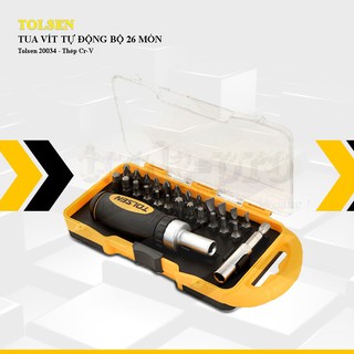 Tua vít tự động bộ 26 món tolsen 20034