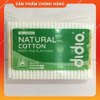 CHÍNH HÃNG -  Bông ngoáy tai Didio túi 100 cái thân trúc,tăm bông vệ snh Didio cao cấp