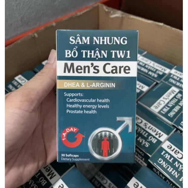 Sâm nhung bổ thận TW1 Bổ thận, tráng dương, mạnh gân cốt, tăng cường sinh lý hiệu quả lọ 30 viên