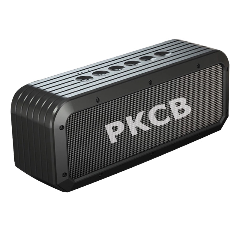 Loa Bluetooth PKCB241 X6 60W Super Bass chống nước IPX7 pin 6600MAH sạc nhanh Type C công nghệ AI Hàng Chính Hãng