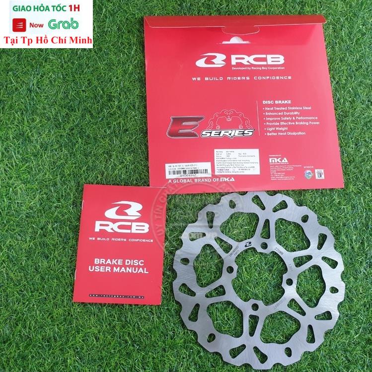 Đĩa Thắng Trước RCB Racing Boy Kiểu Dáng Cực Đẹp Cho Xe Exciter 135, Sirius, WaveS110 ,Nouvo 4, Air Balde