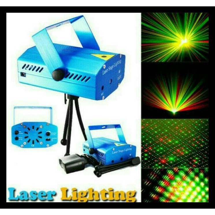 Đèn Chiếu Laser Mini Cho Sân Khấu