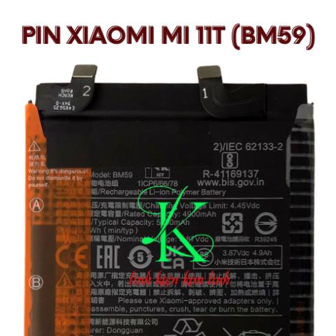 Pin xiaomi mi 11t