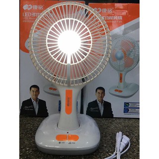 QUẠT TÍCH ĐIỆN CÓ ĐÈN MINI