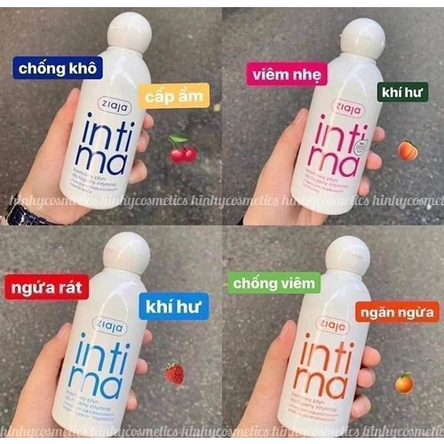 Dung dịch vệ sinh phụ nữ Intima Ziaja 200ml