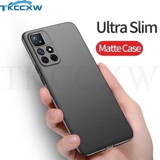 Ốp Điện Thoại PC Cứng Siêu Mỏng Mặt Nhám Cho Xiaomi Poco F4 GT X4 NFC Redmi K50 Gaming Redmi Note 11S 11T 11 Pro