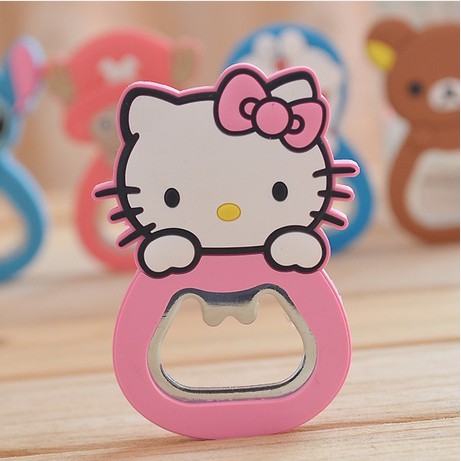 Đến Mới!! Dụng Cụ Mở Nắp Chai Bằng Silicon Họa Tiết Hoạt Hình Dễ Thương silicone