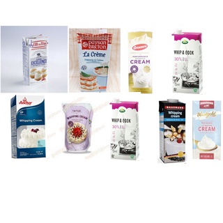 WHIPPING CREAM CHAI 1L ( NHIỀU THƯƠNG HIỆU ) / CHỈ GIAO HỎA TỐC TẠI HÀ NỘI