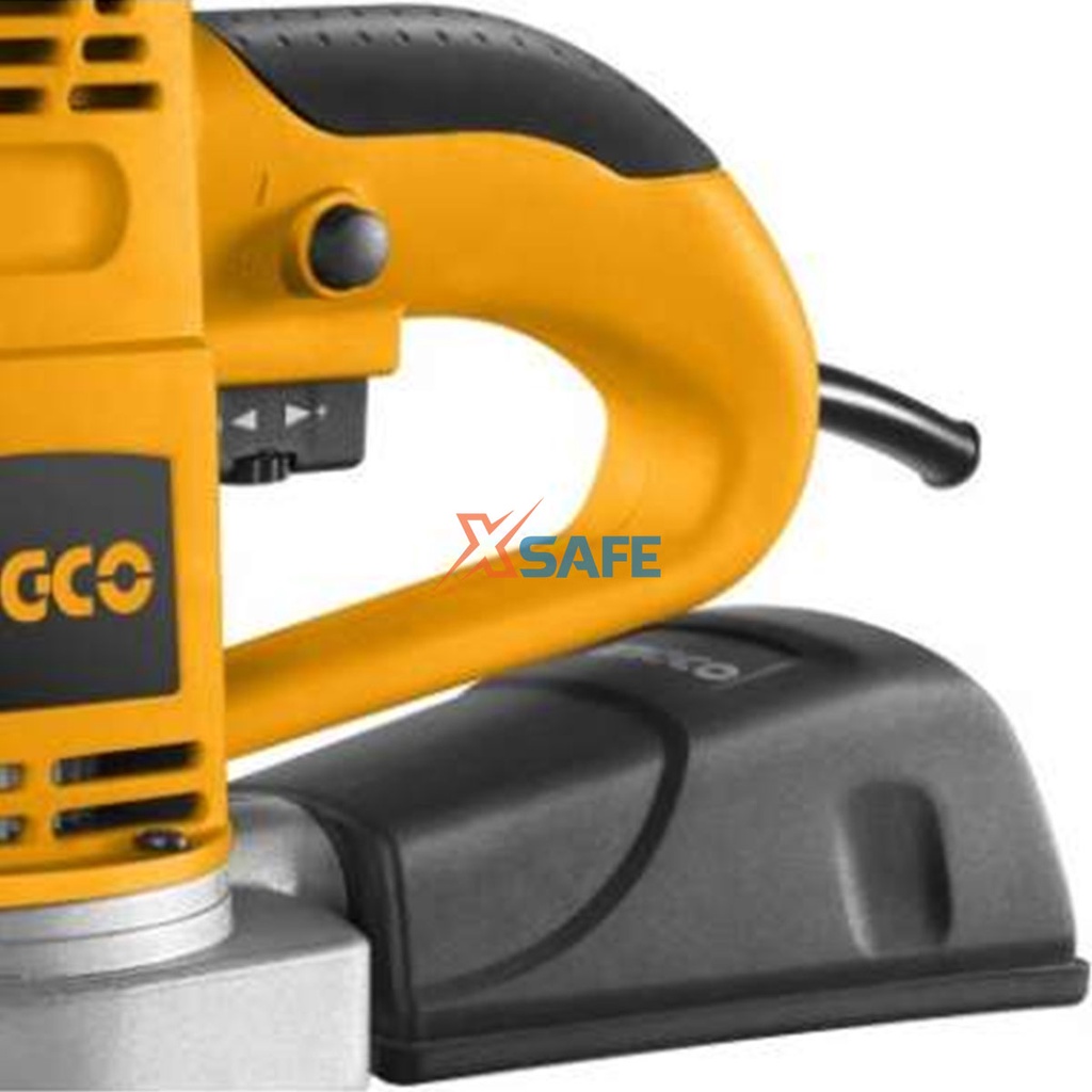 Máy chà nhám tròn INGCO RS4508 450W Máy chà cầm tay cao cấp, bền bỉ, tốc độ thay đổi, kèm miếng chà nhám PU 150mm