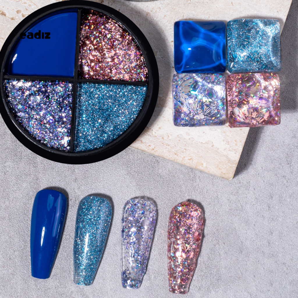 Bảng Màu Sơn Móng Tay 4 Màu Sắc Tùy Chọn