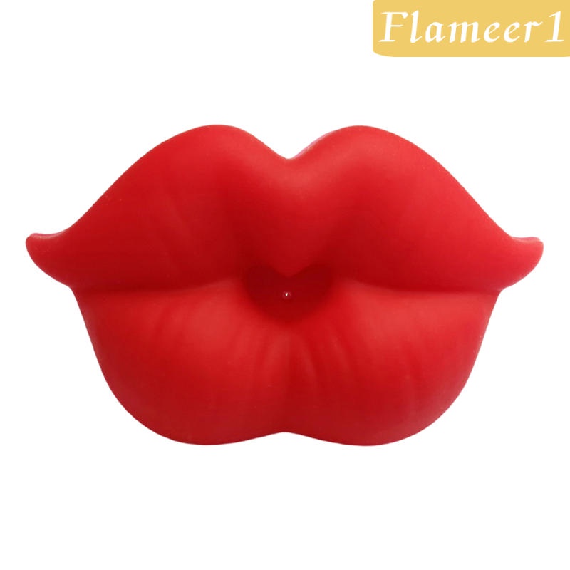 [Flameameer1] Núm Vú Giả Silicone Hình Đôi Môi Cho Bé Mới Biết Đi