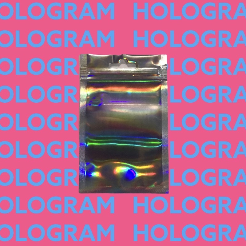 Túi Zip Hologram Đựng Phụ Kiện, Trang Sức Size 7.5x12cm