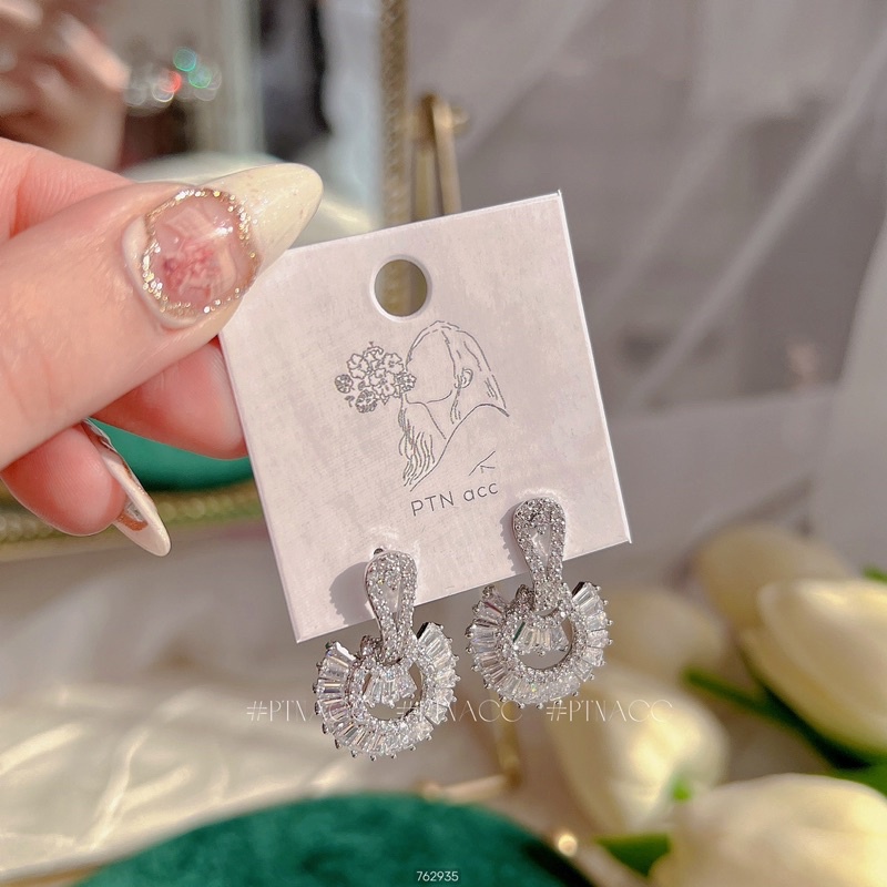 ᴾᵀᴺᵃᶜᶜ Bông tai bạch kim | B98251521.3