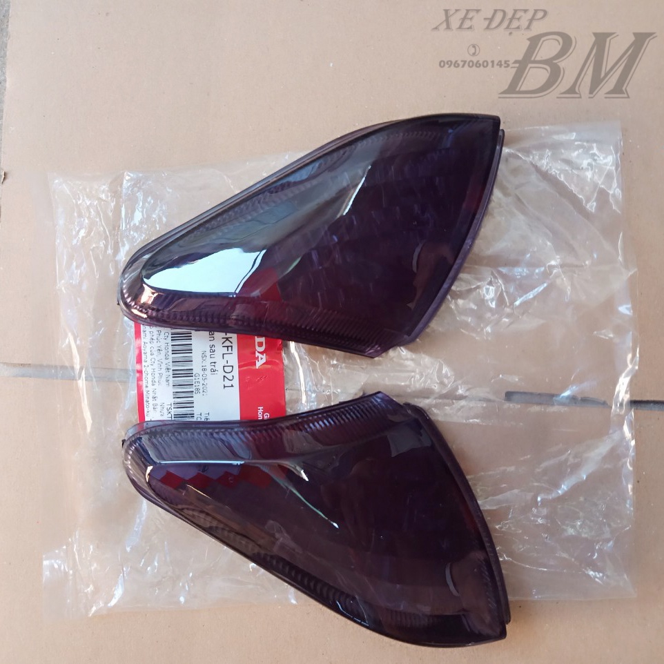 Nắp xi nhan sau wave nhỏ - màu đen khói