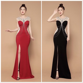 Đầm dạ hội đính phale quý phái