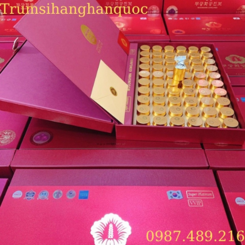 An Cung Ngưu Hoàng Hoàn Chính Phủ Hàn Quốc Hộp 60 Viên - MUGUNGHWA GONGJINBO [ Hàng Mới Về ]
