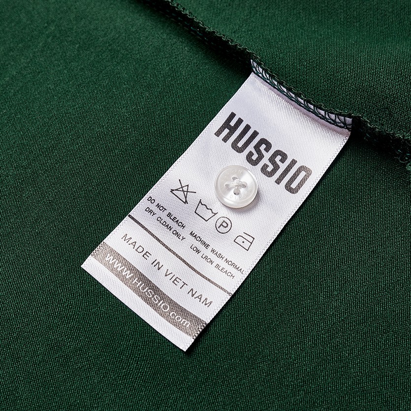 Áo polo nam HUSSIO phối viền trẻ trung | BigBuy360 - bigbuy360.vn