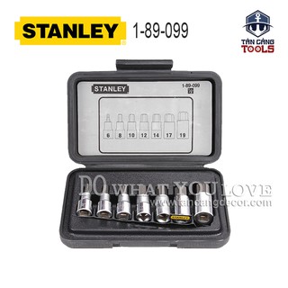 Bộ Đầu Tuýp 1/2 Inches Đầu Vít Lục Giác 7 Chi Tiết Stanley 89-099-1