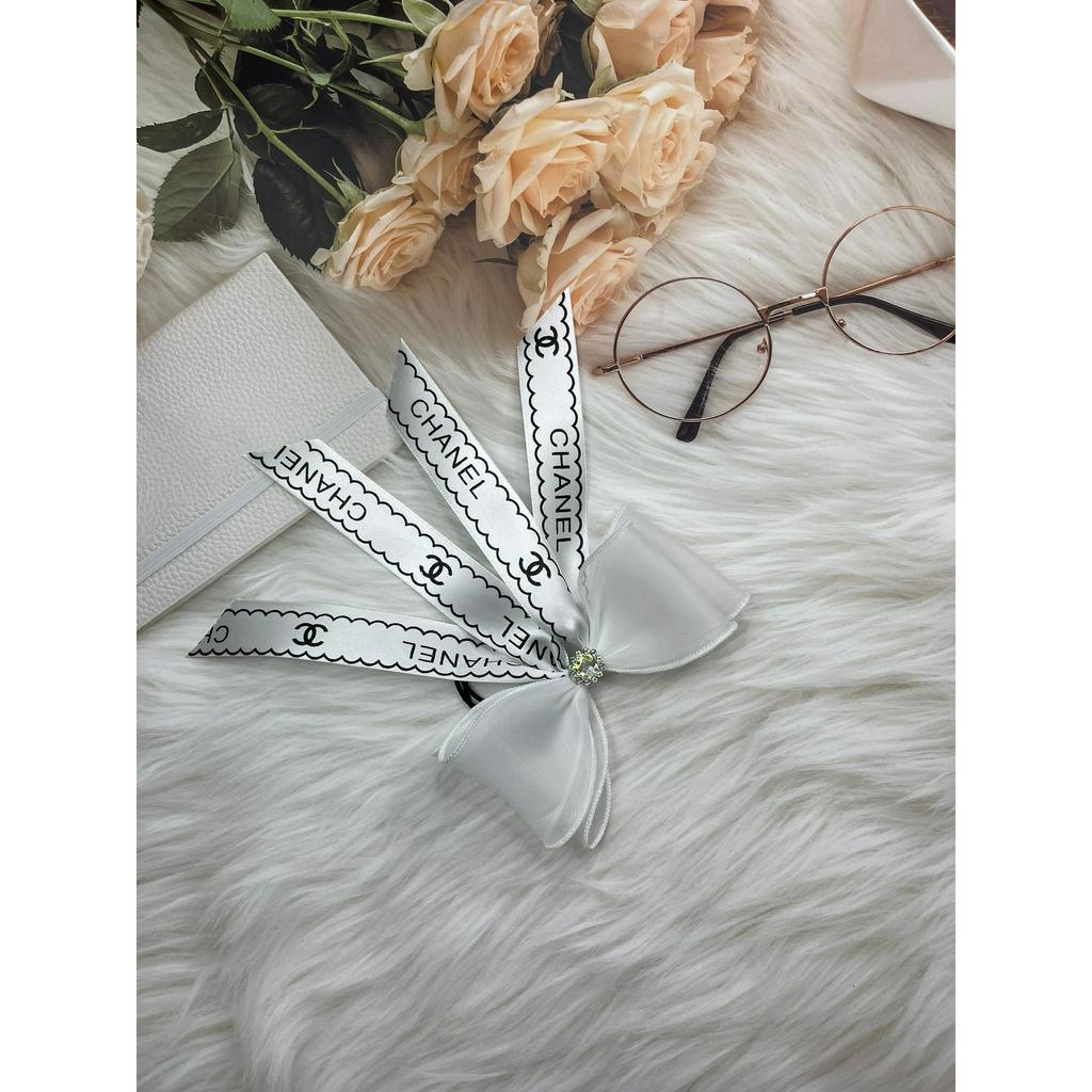 Dây Chun Buộc Tóc Đính Nơ Tiểu Thư Dành Cho Nữ, Cho Bé Gái Hàng Loại Đẹp (CC6)