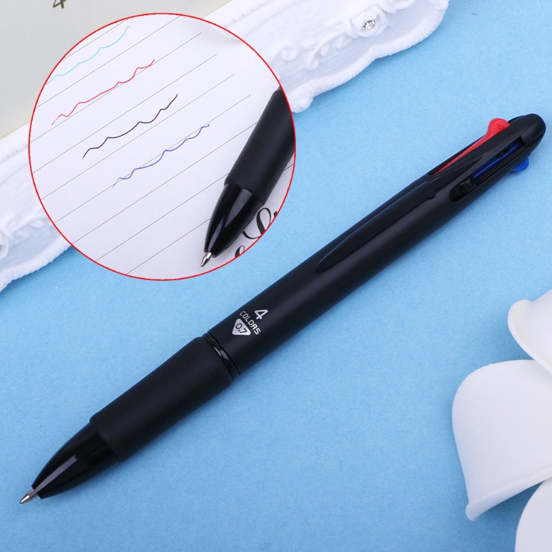 Bút Bi Nhiều Màu Sắc 4 Trong 1 0.7mm