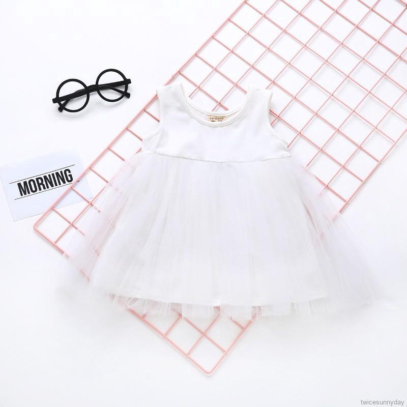 Đầm Tutu phối ren cho bé gái sơ sinh